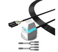 YHAILI Câble d'extension externe pour bouton d'alimentation d'ordinateur avec matériaux ABS pour un accès facile et un démarrage rapide