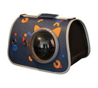 YHAILI Cage de transport transparente perméable pour chats - Sac de transport pour chat - Pour un voyage confortable et une ventilation