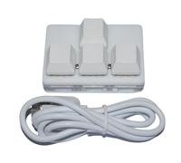 YHAILI Clavier de jeu mécanique USB à 4 touches, clavier de programmation pour clavier standard remplaçable à chaud