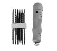 YHAILI Ensemble de tournevis télescopiques 13 en 1 avec embout magnétique réglable longueur de tige double tête tournevis pour la maison