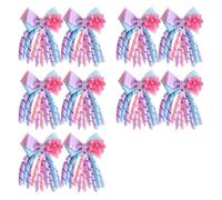 YHAILI Lot de 10 accessoires de cheveux multi-usages avec nœud papillon pour cheveux - Accessoire tendance pour toutes les coiffures