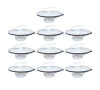 YHAILI Lot de 10 Clips de retenue de lumière Automobile, de feu arrière avec Conception Antichoc, adapté Vibrations routières, Clip de feu arrière