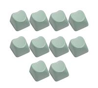 YHAILI Lot de 10 touches en forme de cœur 1U Durabilité Anti-décoloration pour claviers mécaniques