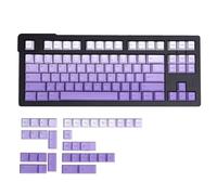 YHAILI Lot de 125 touches colorées en PBT avec gravure latérale/supérieure pour claviers mécaniques