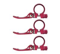YHAILI Lot de 3 colliers de serrage haute résistance pour tige de selle de vélo à libération rapide pour vélos pliés de montagne