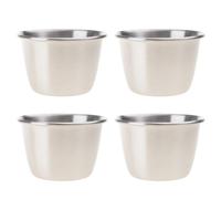 YHAILI Lot de 4 gobelets en acier inoxydable robuste pour enfants pour le camping et une utilisation quotidienne