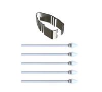 YHAILI Lot de 5 recharges de stylo et clip pour stylet Tab /S11Ultra pour écriture fluide et remplacement facile