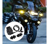 YHAILI Motorcycle Roll Mount Radio Device Base IPX6 Guidage étanche Alimentation électrique Base d ' Alimentation de en polystyrène Permanent de téléphone à dégagement Rapide pour de