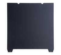 YHAILI Plate-forme d'impression à haute adhérence 235 x 235 mm Plaque de construction en acier à ressort avec plan d'essuyage de sortie pour ABS PETG