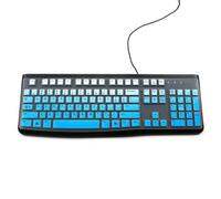 YHAILI Protège-clavier en silicone étanche pour clavier filaire K120 MK120