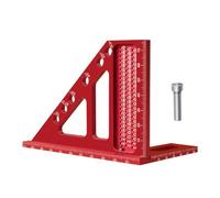 YHAILI Règle de mesure à angles multiples en aluminium pour le travail du bois, rapporteurs de haute précision pour ingénieurs et charpentiers
