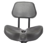 YHAILI Siège de vélo avec dossier de remplacement pour selle de vélo - Coussin souple rembourré en mousse à mémoire de forme en polyuréthane pour tricycle électrique