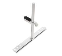 YHAILI Support de carte graphique pour PC de bureau, support de carte graphique pour jeux et stations de travail, noir/argenté mat