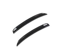 YHAINI Aileron de Voiture Lot de 2 ailerons d'extension de Spoiler de Garniture d'aile pour arrière de Voiture pour Mini pour Cooper F55 F56 S/JCW 2014-up(Carbon Black)