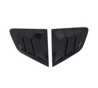 YHAINI Aileron de Voiture Lot de 2 Panneaux de Volets de Lunette pour arrière pour Garniture de Couvercle d'aération pour Nissan pour Qashqai J11 pour Rogue pour Sport(Glossy Black)