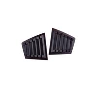 YHAINI Aileron de Voiture pour Chevrolet pour Cruze 2009-2015 2 pièces Garniture de Stores de vitres latérales pour arrière Autocollants de persiennes