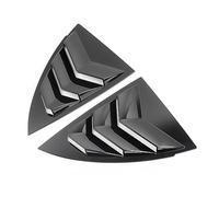 YHAINI Aileron de Voiture pour Tesla pour modèle 2019-2022 persiennes de vitre pour arrière aileron Panneau de réglage de Voiture air latéral pour Couvercle d'aération(Noir)
