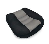 YHANX Coussin Rehausseur Auto Coussin de siège de Voiture Coussin Correcteur d'Assise Maille Respirante portative idéale pour Le Bureau de Voiture,Black