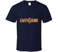 YHBBKNBCFGD Earthbound Retro Snes Video Game T Shirt(Large)