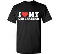 YHBBKNBCFGD I Love My Friend Shirt Graphic Mens Novelty Very Funny T Shirt(XX-Large)