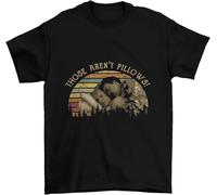 YHBBKNBCFGD Planes Trains and Automobiles Those aren't Pillows Vintage, Classic Movie Shirt, Funny T-Shirt Black(X-Large)