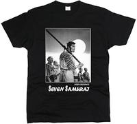 YHBBKNBCFGD Seven Samurai T-Shirt Men(3X-Large)