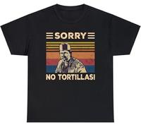 YHBBKNBCFGD Sorry No Tortillas Vintage Shirt Blood in Blood Out Lovers Vintage Movie Shirt Unisex Black(Small)