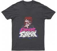 YHBBKNBCFGD T-Shirt, Birthday Gifts Friday Night Funkin(Medium)