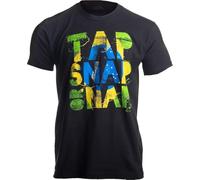 YHBBKNBCFGD Tap, Snap, Or Nap Brazilian Jiu-Jitsu, BJJ Jiu Jitsu Brazil Unisex T-Shirt(XX-Large)