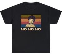 YHBBKNBCFGD The Golden-s Blanche Ho Ho Ho Christmas Vintage Movie Shirt Unisex(Small)