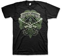 YHBCVSS Dropkick Murphys Skull Cannon Men's Black T T-Shirts à Manches Courtes SM MD LG New Size Black(XX-Large)
