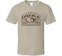 YHBCVSS Duke Kahanamoku Surfing Swimmer Waikiki Beach Hawaii T T-Shirts à Manches Courtes(XX-Large)