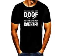 YHBCVSS Dull Thinking Print T-T-Shirts à Manches Courtes Men's(Small)