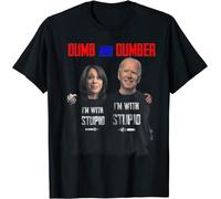 YHBCVSS Dumb and Dumber Biden T-T-Shirts à Manches Courtes(XX-Large)