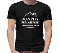 YHBCVSS Dunphy Real Estate Mens T-T-Shirts à Manches Courtes - Funny - TV - Modern Family Black(Small)