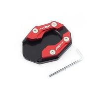 YHBH Extension De Béquille Latérale Antidérapante pour YZF R15 V3 R125 R125M MT125 Béquille Pédales Pied(Rouge 2)