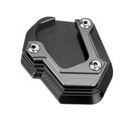 YHBH Extension De Béquille Latérale pour VOGE DS625X 300Rally DS525X DS900X 2023 2024 2025, Plaque De Support Antidérapante Béquille Pédales Pied(Titane)