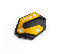 YHBH Extension De Béquille Latérale pour XJ6, XJ6F, XJ6N, FZ6, FZ6R, FZ6-S2, pour Fazer, Plaque De Support Antidérapante Élargie Béquille Pédales Pied(Or 1)