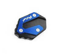 YHBH Extension De Béquille Latérale pour XJ6, XJ6F, XJ6N, FZ6, FZ6R, FZ6-S2, pour Fazer, Plaque De Support Antidérapante Élargie Béquille Pédales Pied(Bleu 2)