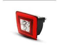 YHBH Feu Arrière De Voiture Pour Nissan 370Z Et 2009-2019 Pour Juke Pour Nismo 2013-2017 Kit Feux Antibrouillard Pour Pare-chocs Frein Feu Stop(ROUGE)