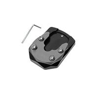 YHBH Support De Béquille Latérale Élargisseur De Pied pour Moto pour XAMX300 X-Max 125 250 300 400 avec Base Antidérapante Béquille Pédales Pied(Titane 1)