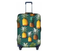 YHBLYKXP Housse de protection élastique pour valise, motif paradis de fruits tropicaux, convient aux valises de 45,7 à 81,3 cm, blanc, L