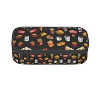 YHBLYKXP Sac de rangement de grande capacité pour hamburger de poulet, sac de rangement pour fournitures de bureau, trousse de maquillage, organiseur de bureau avec
