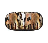 YHBLYKXP Trousse en tissu Oxford imprimé Toscane avec compartiments en maille - Un choix pratique ou de voyage