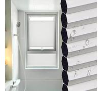 YHBZ Store Plissé Nid d'abeille,Rideaux occultant rétractables,De Haut en Bas Rideaux Pare-Soleil,Stores À Rouleau d'isolation Solaire,Fait sur Mesure,A-110x120cm/43.3 * 47.2in