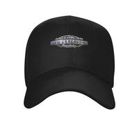 YHCIREB Casquette de Baseball avec Logo American Truck Simulator, t-Shirt Classique, Soleil pour Enfants, randonnée, Plage, Baseball, Hommes et Femmes