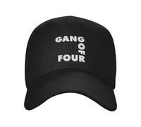 YHCIREB Casquette de Baseball Gang of Four Vintage drôle Soleil Hiver Fille Chapeau Homme