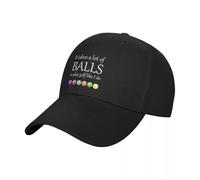 YHCIREB Casquette de Baseball « Il Faut Beaucoup de balles pour Jouer au Golf comme Moi » Anime Beach Derby Femme Plage Outlet Homme Chapeau