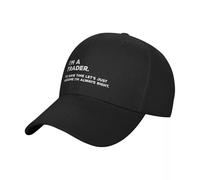 YHCIREB Casquette de Baseball « Je suis Trader. pour Gagner du Temps, partons du Principe Que J'Ai Toujours Raison. »