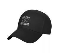 YHCIREB Casquette de Baseball Je suis Vieux mais Je suis comme Cool Vieux Nouveau Au Soleil Golf pour Femmes Chapeau pour Hommes